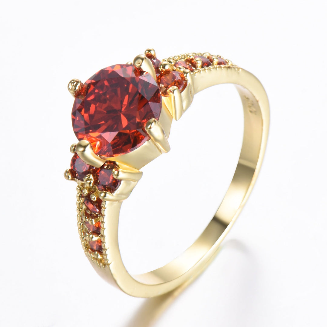 Elegante gouden ring met verfijnde details