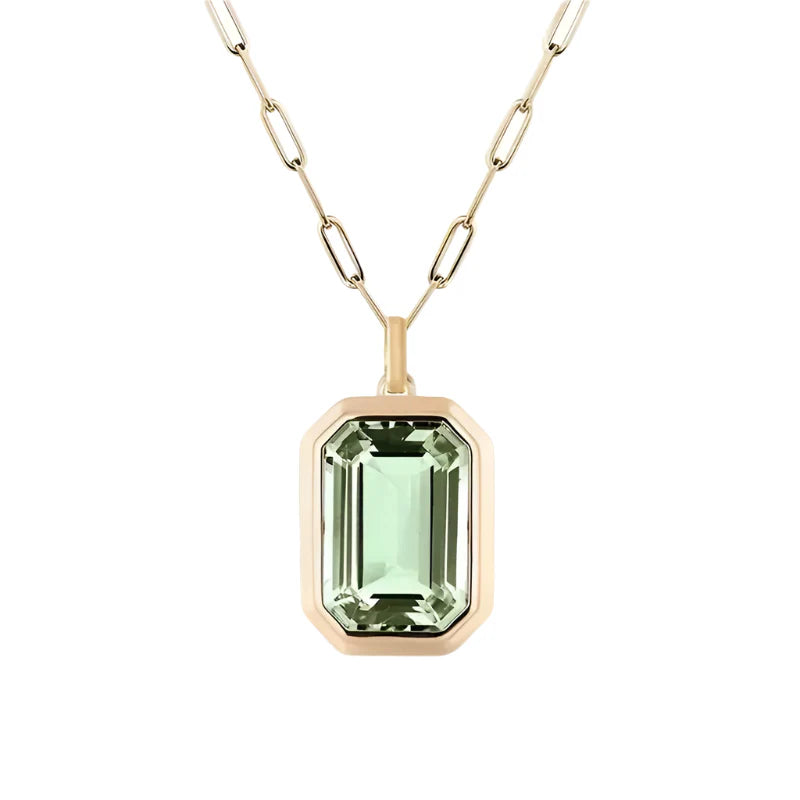 Zachte gouden ketting met elegant hartje