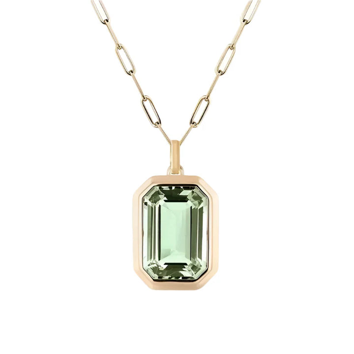 Zachte gouden ketting met elegant hartje