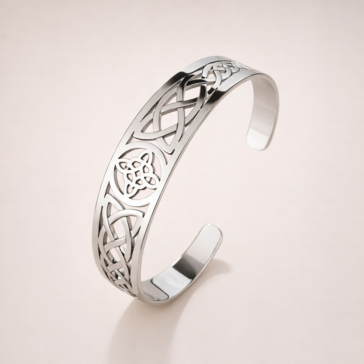 Elegante holle armband van zilver met verfijnde afwerking