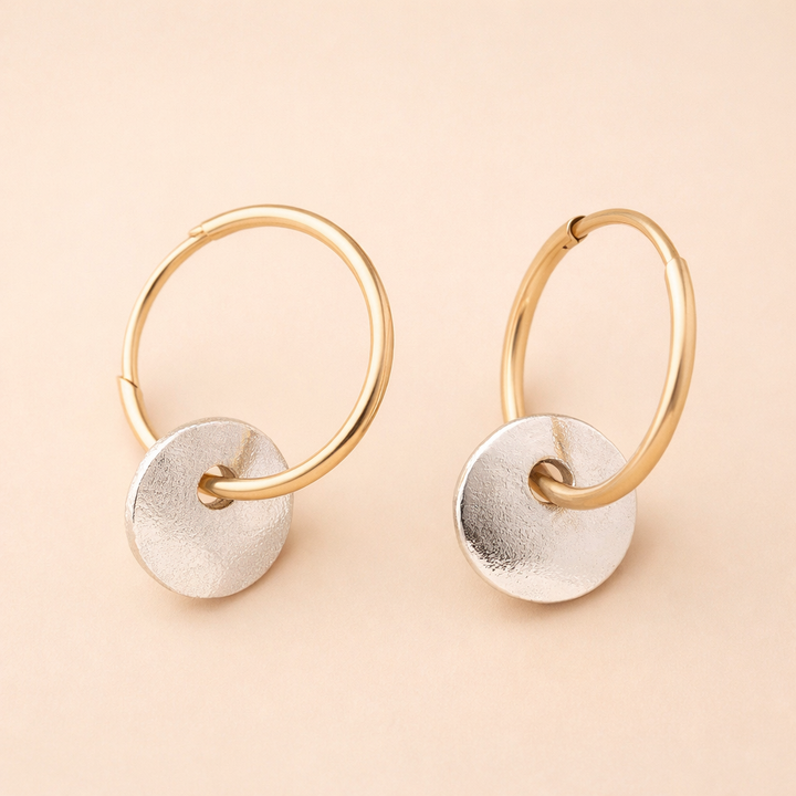 Elegante zilveren oorbellen met verfijnde details