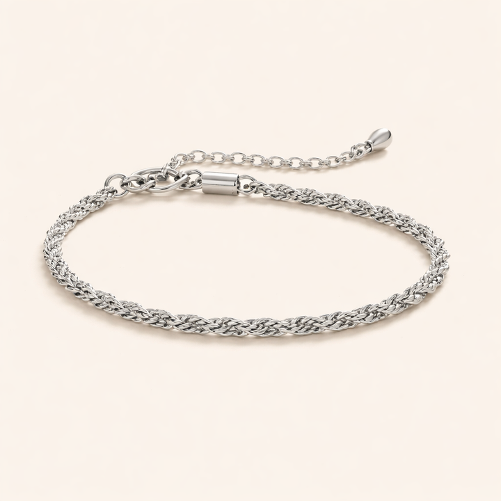 Verfijnde zilveren armband met een elegant ontwerp