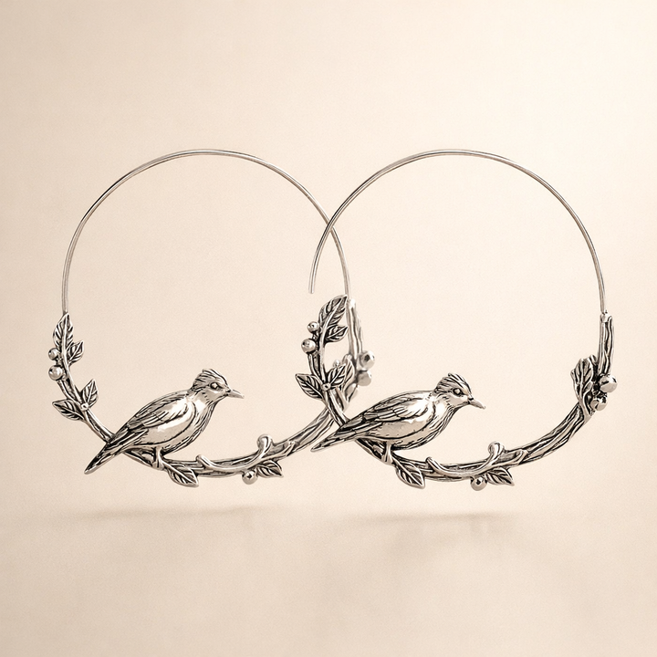 Vintage Birdie Oorbellen