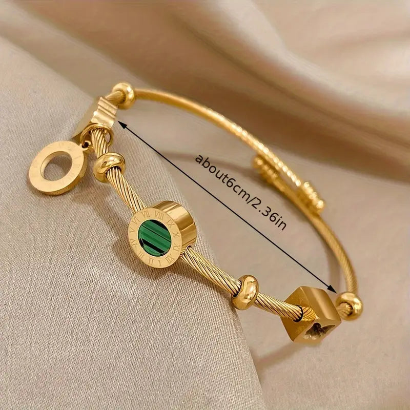 Verfijnde gouden armband met subtiele details