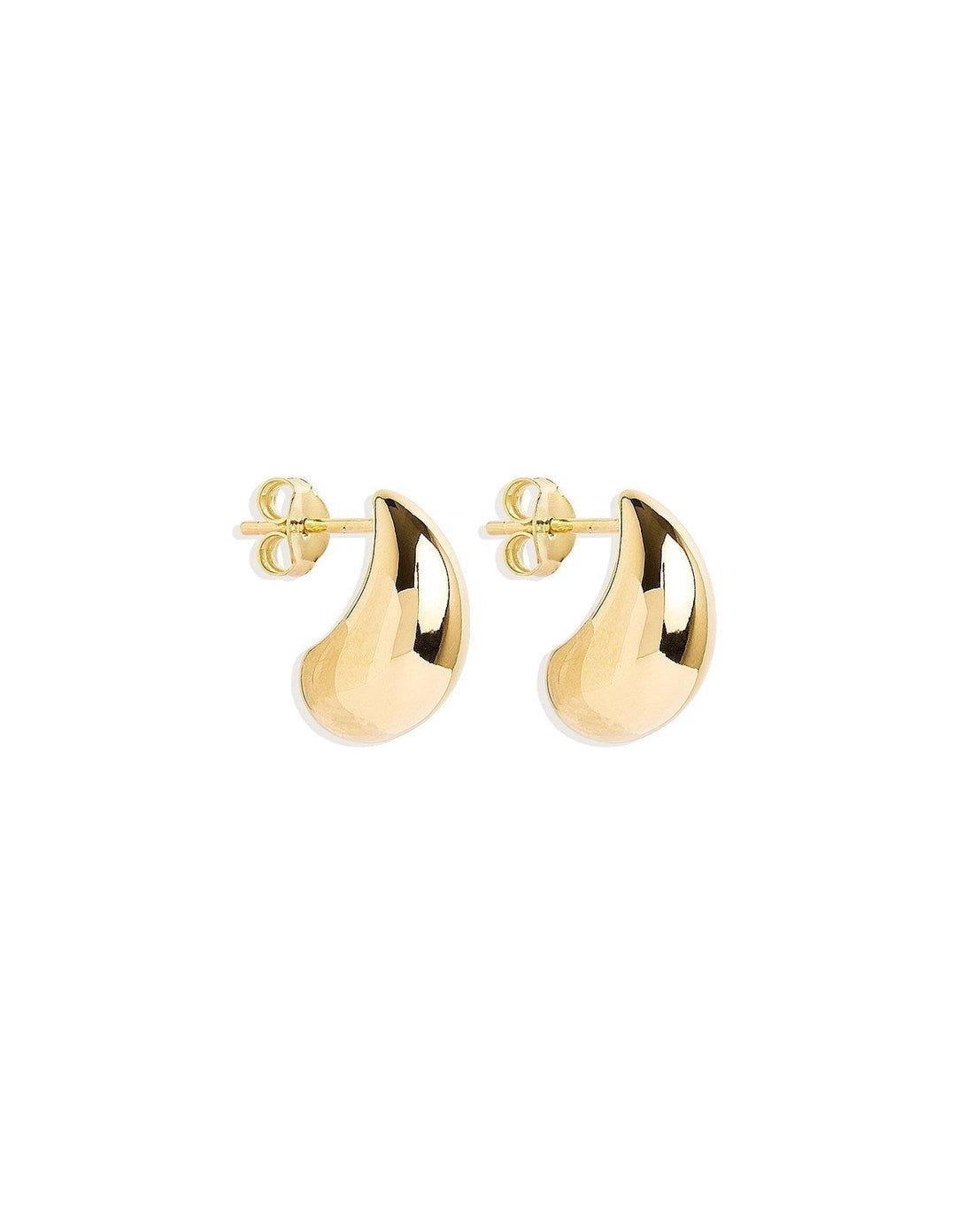 Verfijnde gouden oorbellen met elegante hangende details