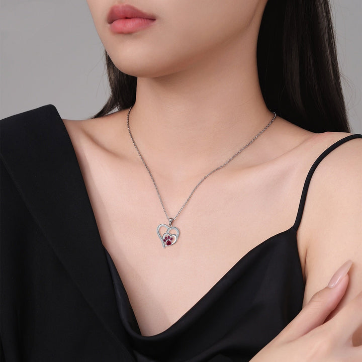 Schattige Pootafdruk Ketting