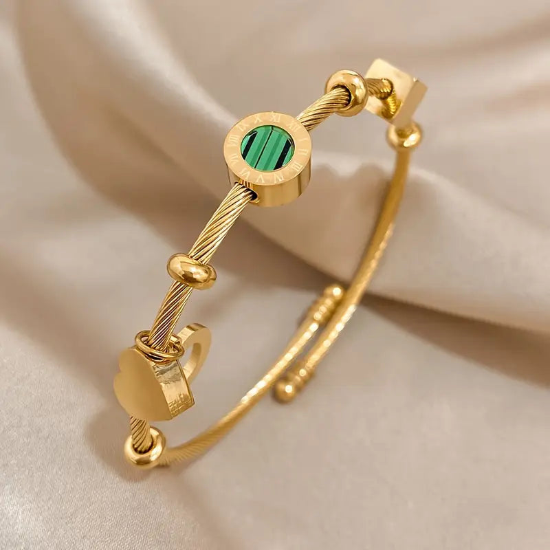 Verfijnde gouden armband met subtiele details