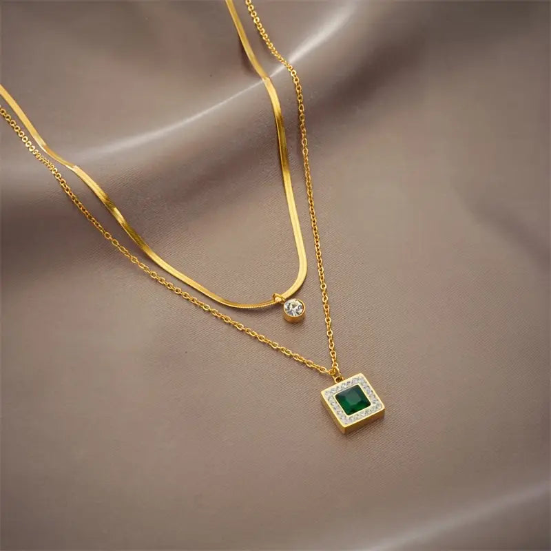 Elegante gouden ketting met verfijnd detail