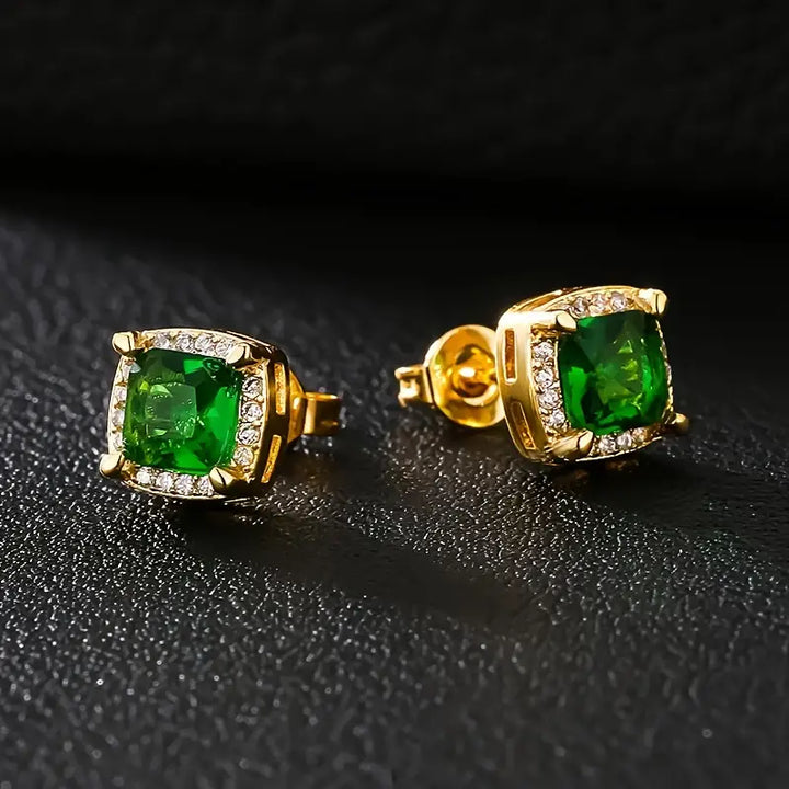 Elegante gouden oorbellen met verfijnde details