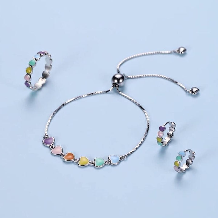 Sterling Zilveren Pootafdruk Armband – Verstelbare Pasvorm