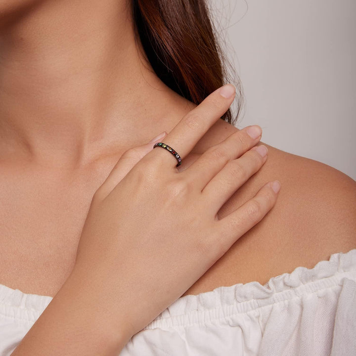 Sterling Zilveren Ring met Pootontwerp