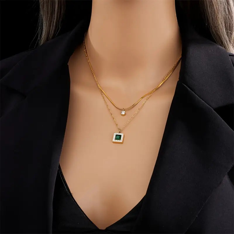 Elegante gouden ketting met verfijnd detail