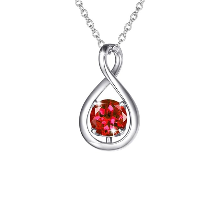 Eindeloze parel ketting van wit goud