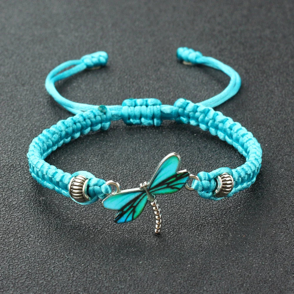 Draakvlieg Dromen Handgeweven Armband