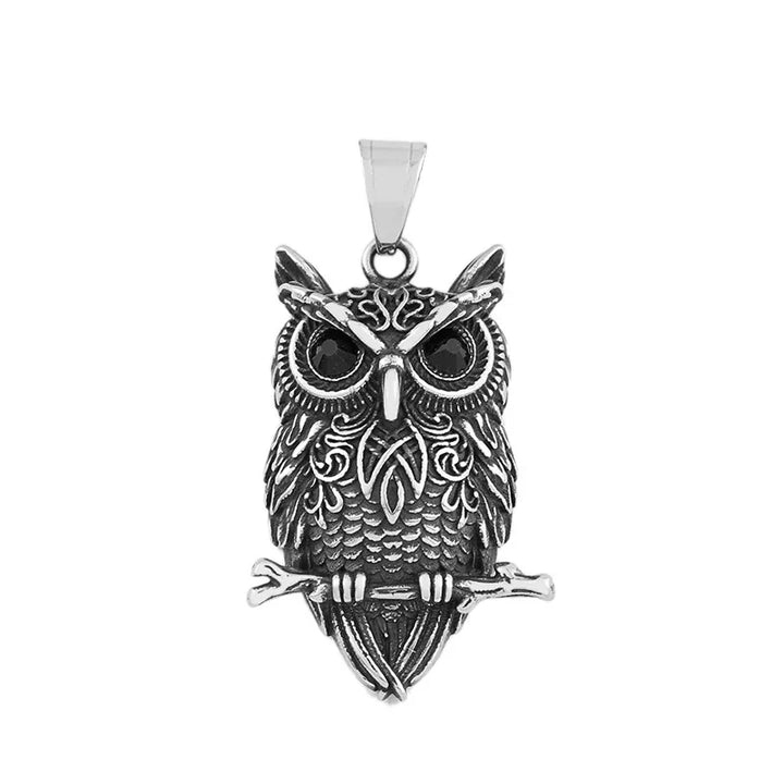 Vintage Uil Wijsheid Hanger Ketting