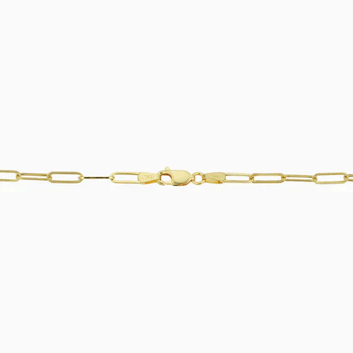 Elegante schakelarmband van wit goud