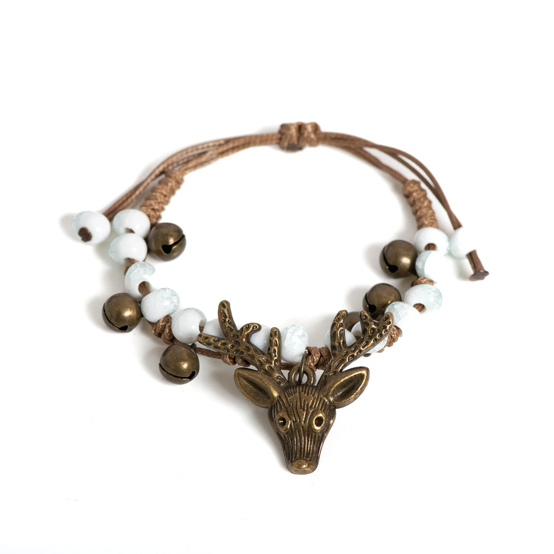 Handgemaakt Keramisch Hert Charm Armband
