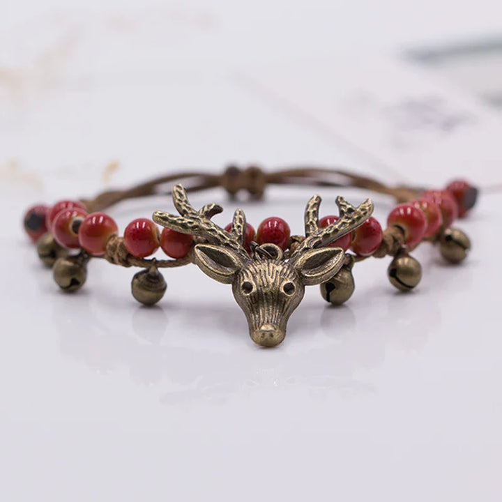 Handgemaakt Keramisch Hert Charm Armband
