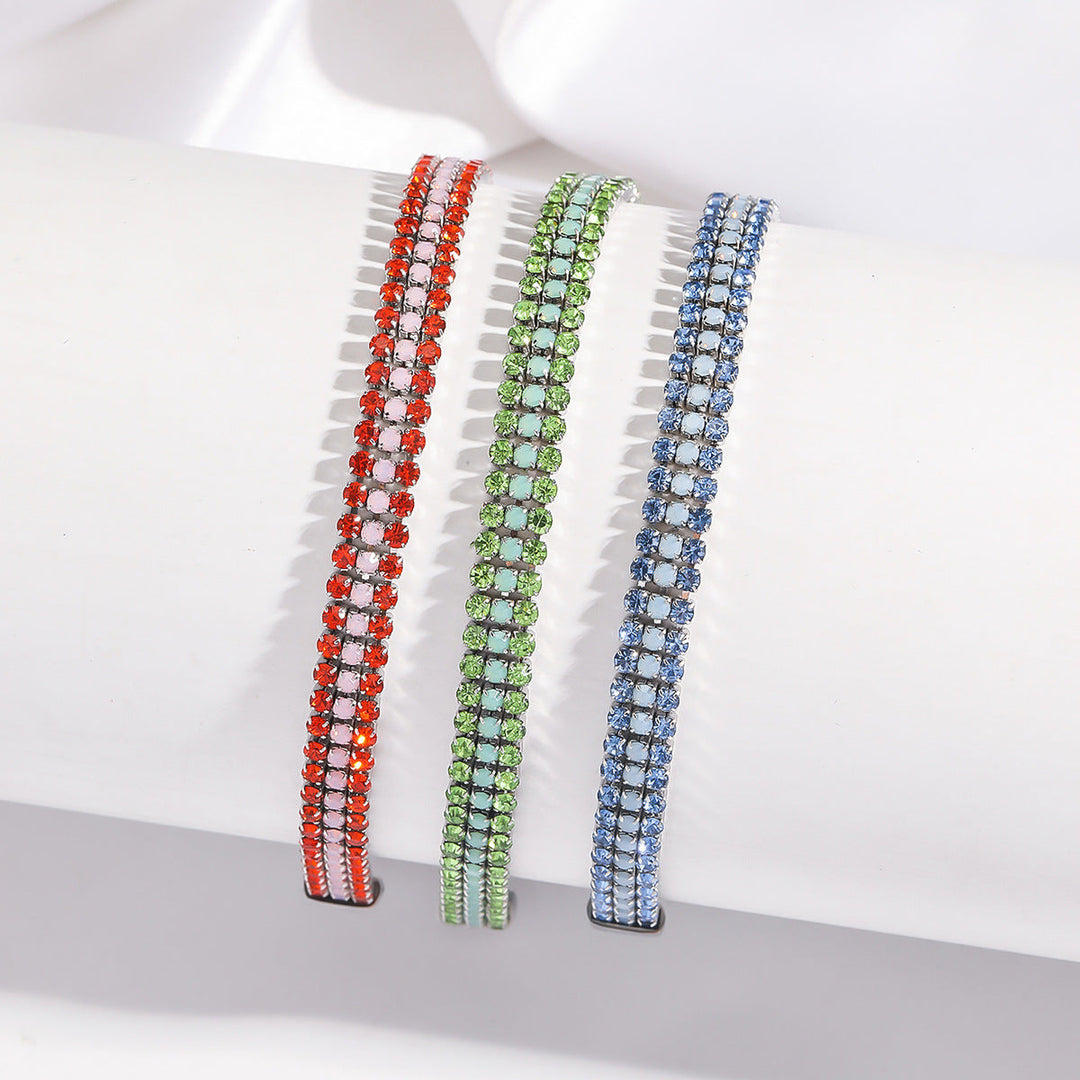 Elegante witgouden armband met verfijnde glans