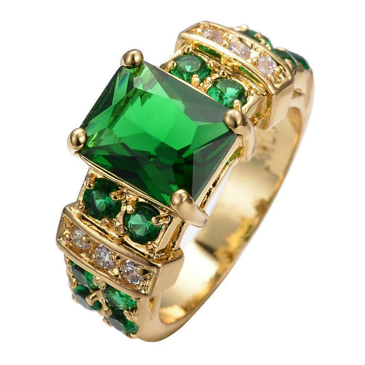 Elegante gouden ring met verfijnde details