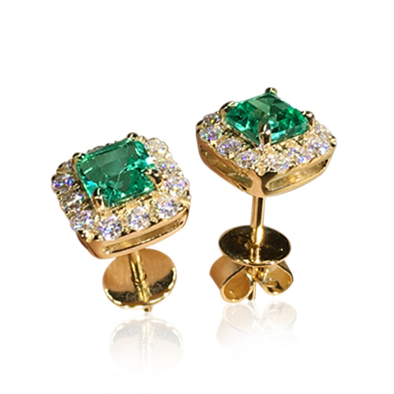 Elegante gouden oorbellen met een verfijnd design
