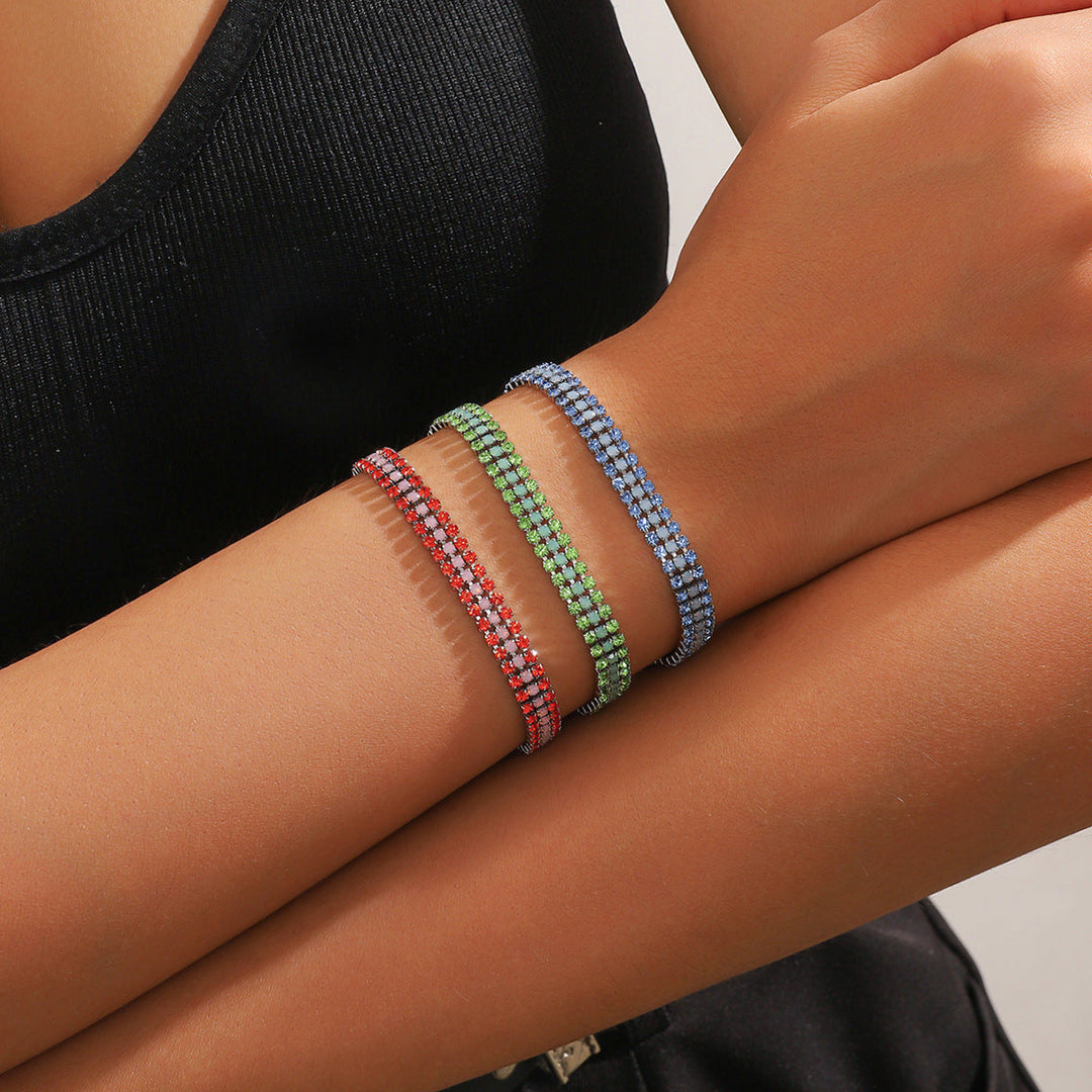 Elegante witgouden armband met verfijnde glans