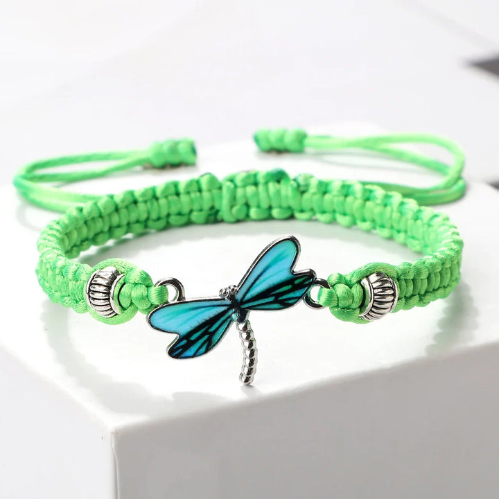 Draakvlieg Dromen Handgeweven Armband