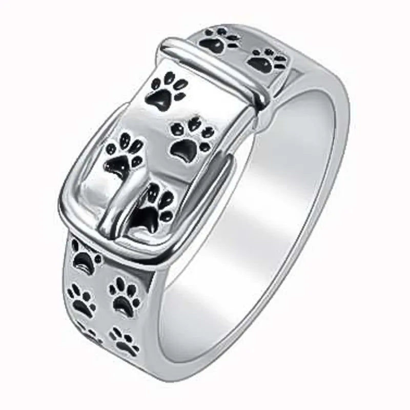 Schattige en Stijlvolle Honden-Inspiratie Halsband Ring