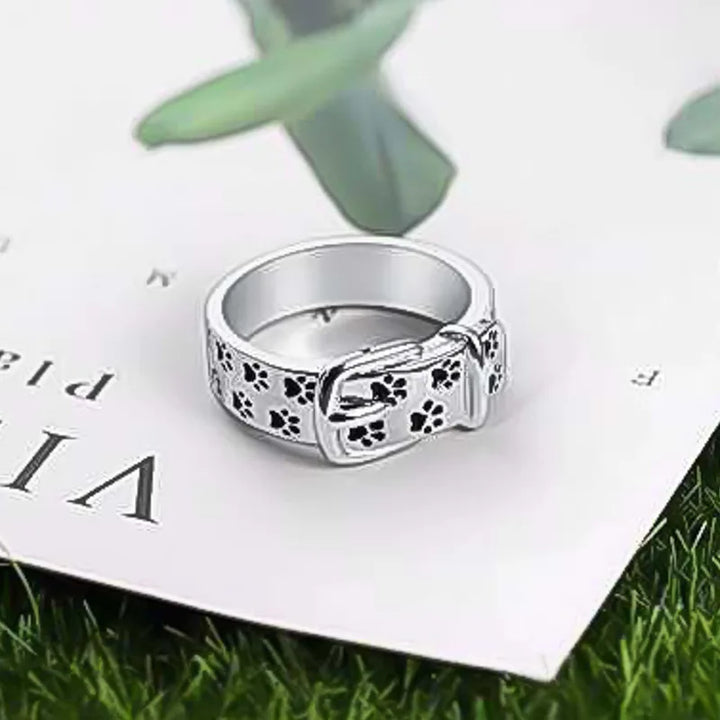 Schattige en Stijlvolle Honden-Inspiratie Halsband Ring