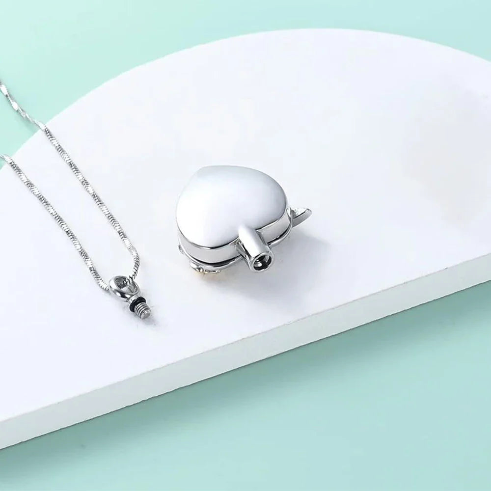 Kolibrie Hart Urn Ketting
