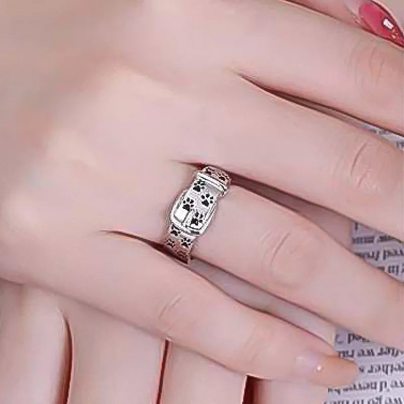 Schattige en Stijlvolle Honden-Inspiratie Halsband Ring