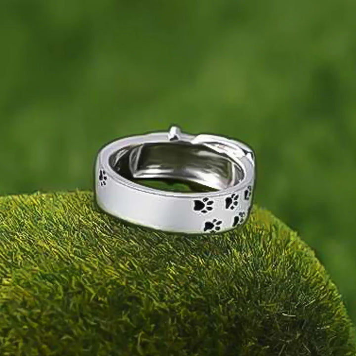Schattige en Stijlvolle Honden-Inspiratie Halsband Ring
