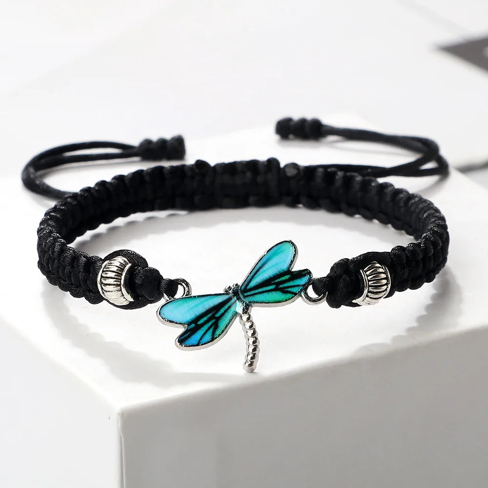 Draakvlieg Dromen Handgeweven Armband