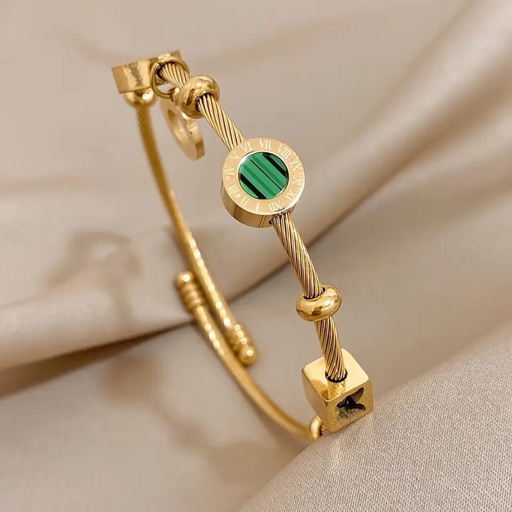 Verfijnde gouden armband met subtiele details