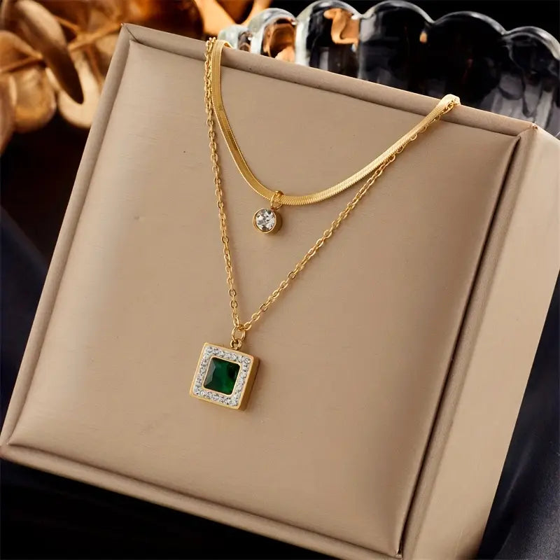 Elegante gouden ketting met verfijnd detail
