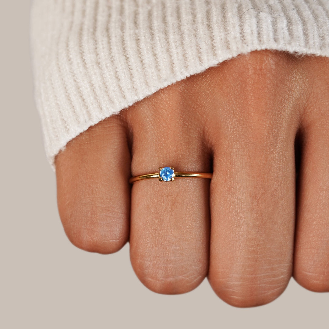 Geboortesteen Gouden Ringen