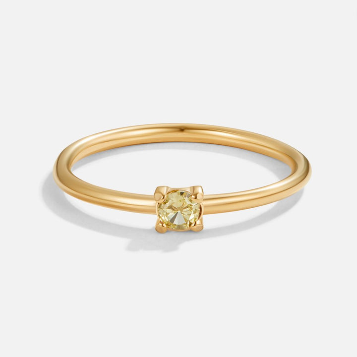 Geboortesteen Gouden Ringen