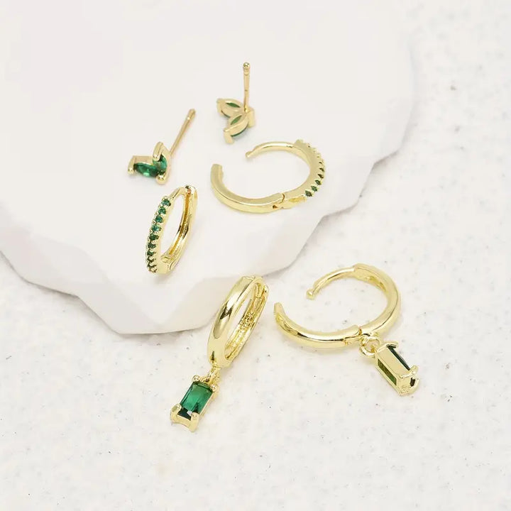 Elegante gouden oorbellen met verfijnde details