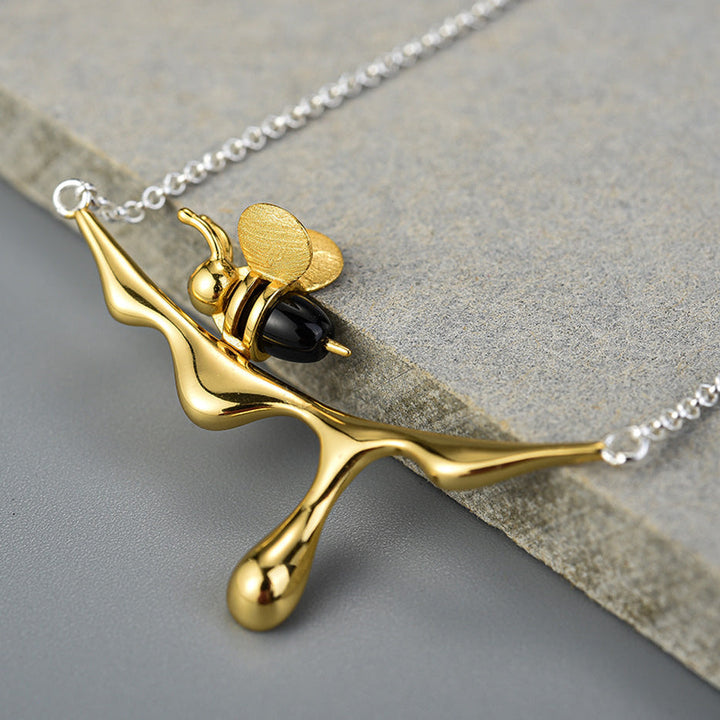Druipende Honing & Bijhalsketting