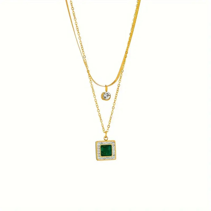 Elegante gouden ketting met verfijnd detail