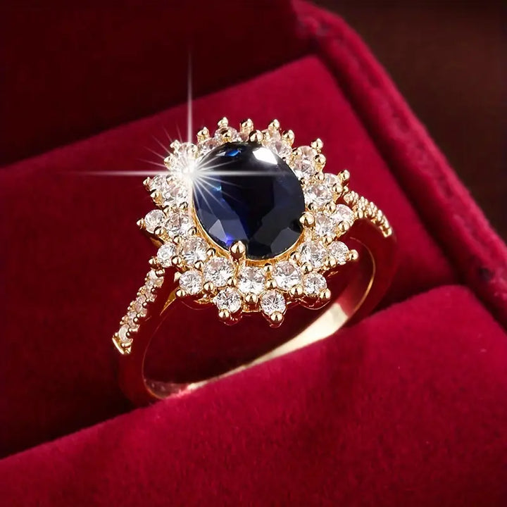 Elegante ring van wit goud met verfijnde details