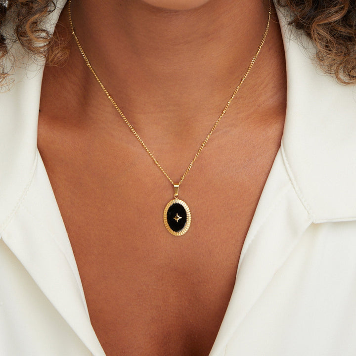 Midnight Star Onyx Ketting